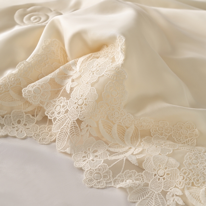 91家纺网 家纺一手货源 找家纺 （总）朴罗 （ 原岚图）  2025新款轻奢法式天丝夏凉被 （含蚕丝）