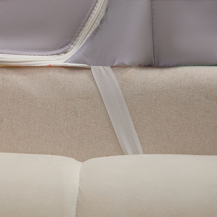 91家纺网 家纺一手货源 找家纺 冉美家纺  2025新款U型遮光方顶坐床蚊帐 熊猫竹子