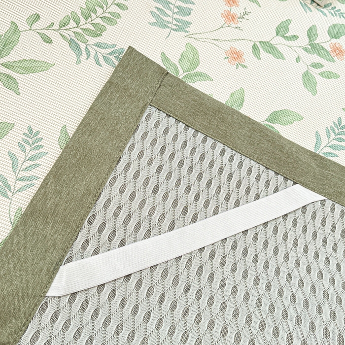 91家纺网 家纺一手货源 找家纺 迪乐妮 2025新款印花真冰藤冰凉席 花漫里