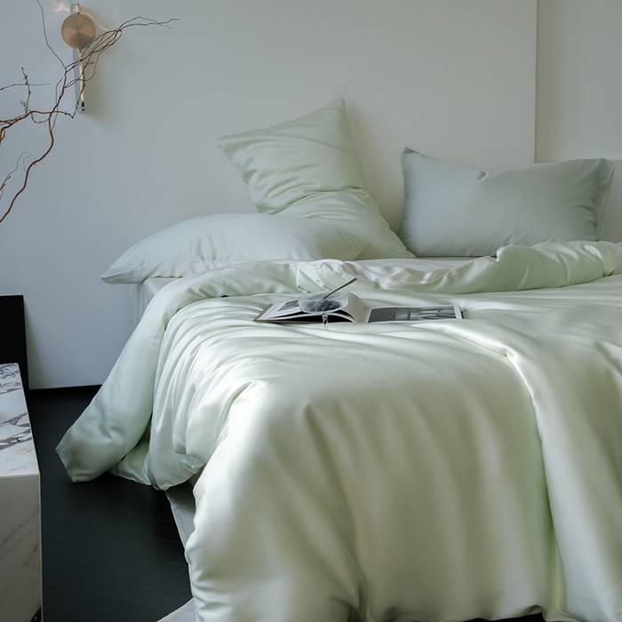 91家纺网 家纺一手货源 找家纺 （总）简纯主义 2025新款60s兰精天丝纯色四件套