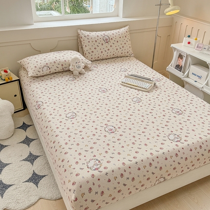 91家纺网 家纺一手货源 找家纺 （总）爱彼2025款新款热门老粗布床笠凉席席子