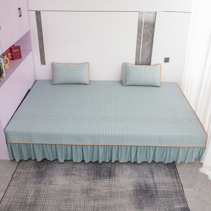 91家纺网 家纺一手货源 找家纺 （总）手艺人家纺 2025新款冰丝提花凉席炕盖榻榻米炕垫TL01-TL22