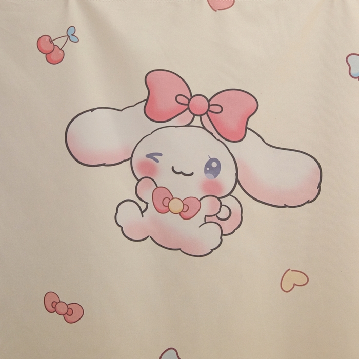 91家纺网 家纺一手货源 找家纺 冉美家纺  2025新款U型遮光方顶坐床蚊帐 粉色小狗