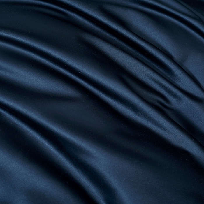 91家纺网 家纺一手货源 找家纺 佳汐蓝 2025新款奢简高支棉柔雾奢缎长绒棉四件套券后不低于628/648元 风暴蓝