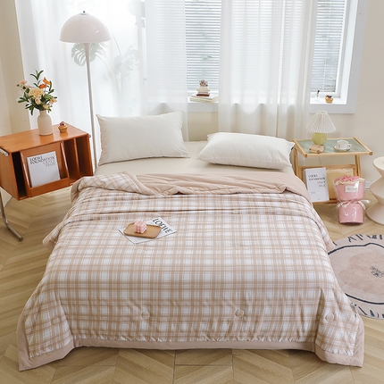 91家纺网 家纺一手货源 找家纺 （总）慕克斯家纺 2025新款印花优肤棉印花夏被