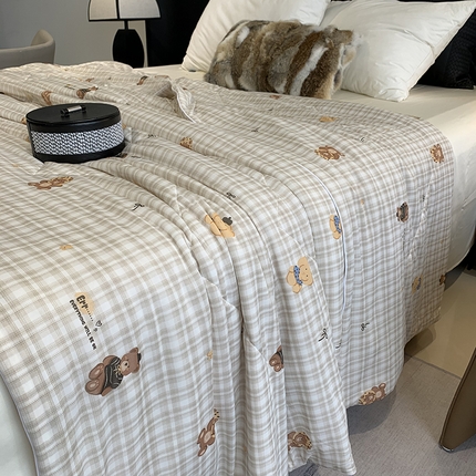 91家纺网 家纺一手货源 找家纺 （总）莱豫家纺 2025新款小冰皮夏凉被凉感丝夏被空调被