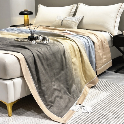 91家纺网 家纺一手货源 找家纺 八方汇（一户被芯生活馆） 2025春夏新品华尔兹LF奥地利60s兰精天丝蚕丝抗菌夏被夏凉被空调被子丝滑凉爽 德玛纳