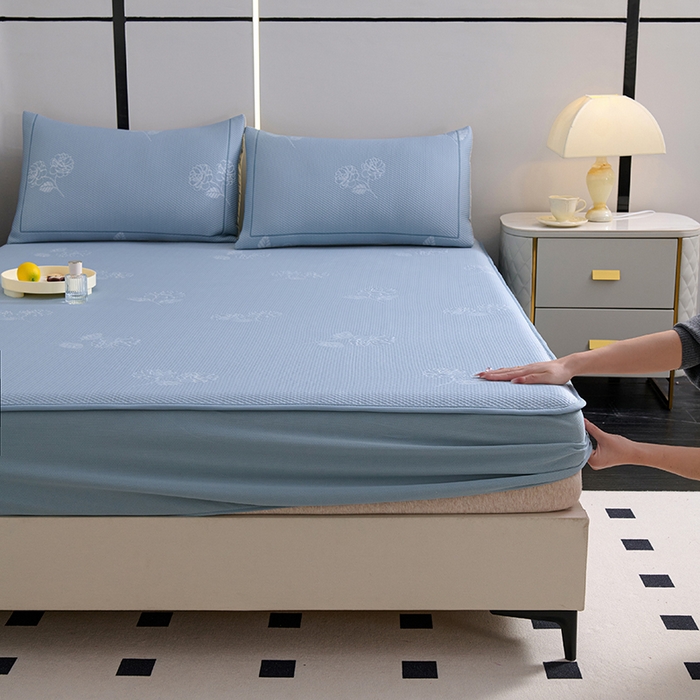 91家纺网 家纺一手货源 找家纺 （总）席之家 2025新款3D冰感床笠款豆豆席