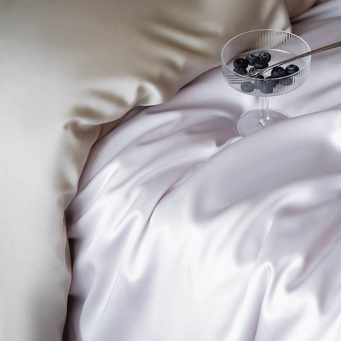 91家纺网 家纺一手货源 找家纺 简纯主义 2025新款60s兰精天丝纯色四件套 紫乐