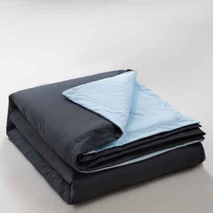 闲鱼家纺 2025新款某朵同款深睡Pro夏被 自在眠  自然醒 深灰+克莱茵蓝