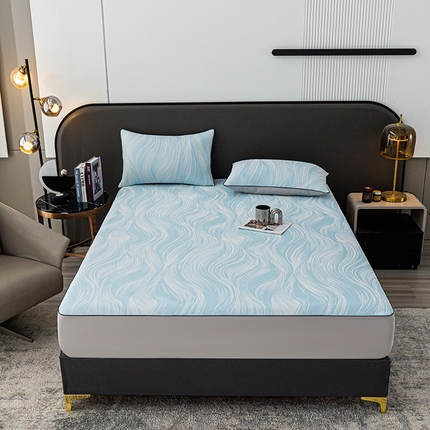 91家纺网 家纺一手货源 找家纺 （总）锦罗绣 2025春夏新款PE中分子凉感提花软凉席席子