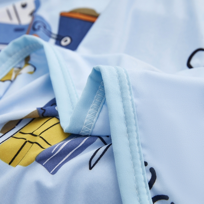 91家纺网 家纺一手货源 找家纺 丝涟家居 2025新款婴儿裸睡级凉感针织毯幼儿园夏被儿童夏被毯子 小挖机