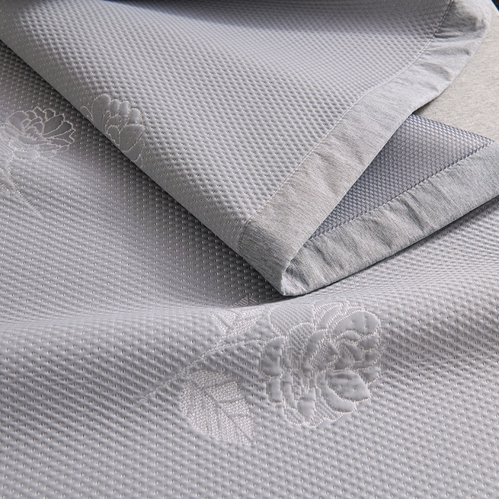 91家纺网 家纺一手货源 找家纺 （总）席之家 2025新款3D冰感豆豆宽边直角凉席