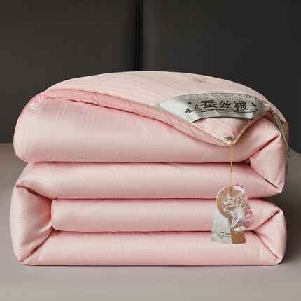91家纺网 家纺一手货源 找家纺 （总）金同成家纺 2025新款缎条蚕丝被春秋被子母被冬被子被芯