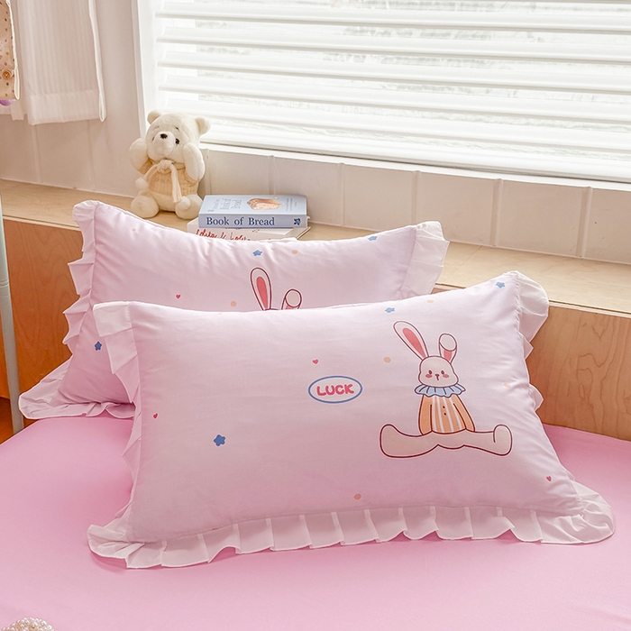 91家纺网 家纺一手货源 找家纺 玉元坊 2025新款全棉纯棉数码印花四件套 小熊伙伴