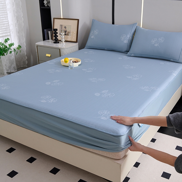 91家纺网 家纺一手货源 找家纺 （总）席之家 2025新款3D冰感床笠款豆豆席