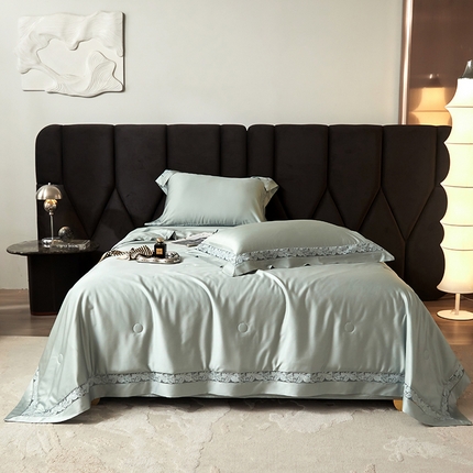 91家纺网 家纺一手货源 找家纺 （总）淼铭家纺 2025新款 天丝棉夏被四件套（A类）