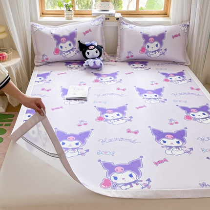 91家纺网 家纺一手货源 找家纺 （总）博雅 2025新款三丽欧A类小版数码印花1200D冰丝凉席凉席席子