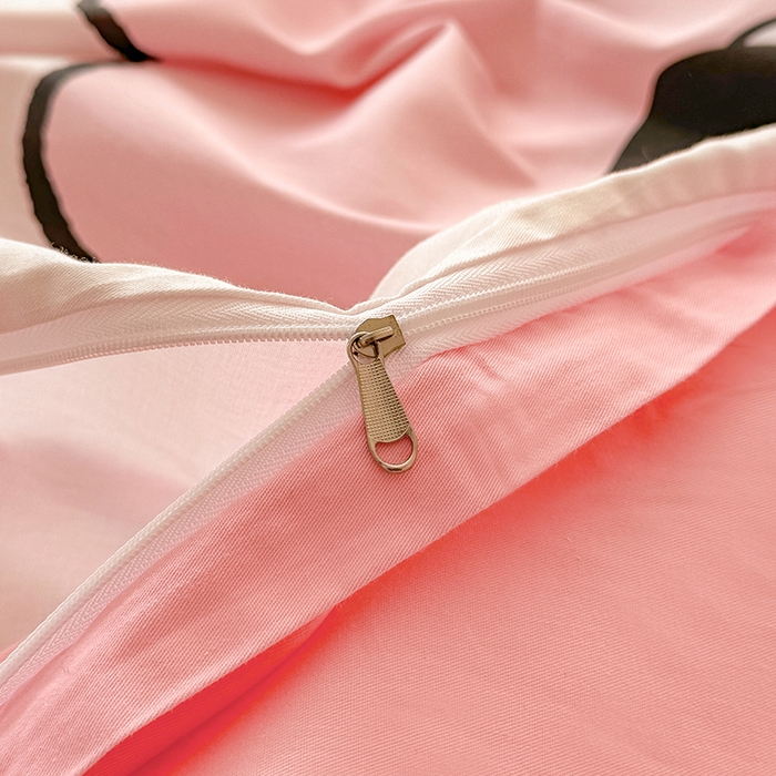 91家纺网 家纺一手货源 找家纺 玉元坊 2025新款全棉纯棉数码印花四件套 小萌兔