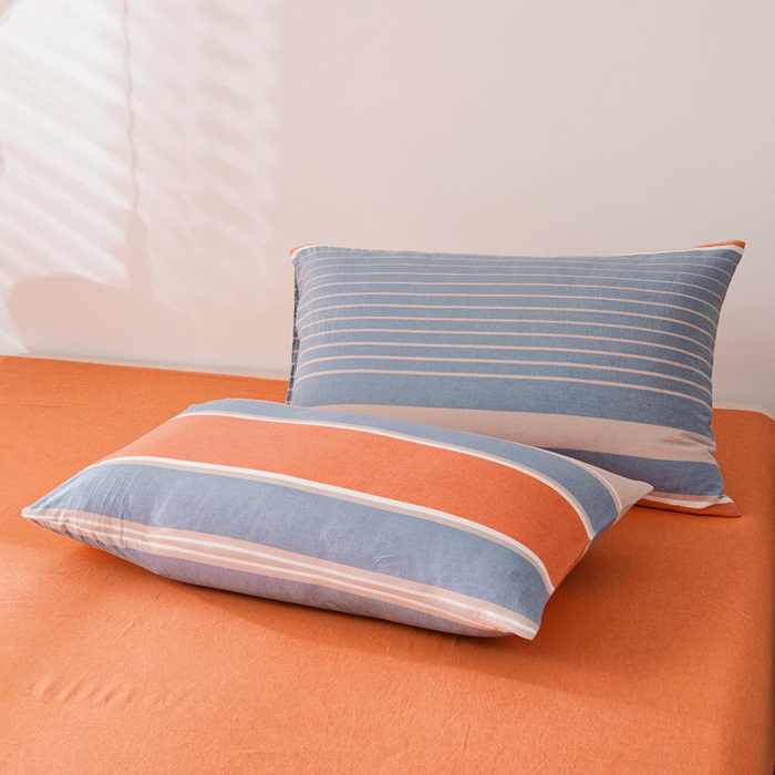 91家纺网 家纺一手货源 找家纺 鑫棉坊 2025新款全棉色织水洗棉A类棉花夏被可机洗空调被四件套床单枕套 妮可