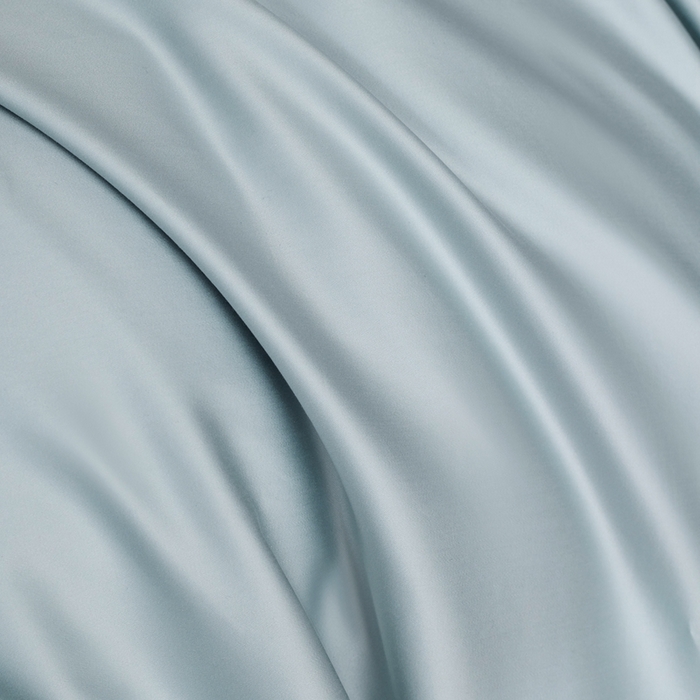 91家纺网 家纺一手货源 找家纺 佳汐蓝 2025新款奢简高支棉柔雾奢缎长绒棉四件套券后不低于628/648元 晴空蓝