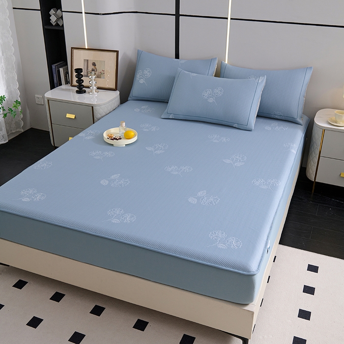 91家纺网 家纺一手货源 找家纺 （总）席之家 2025新款3D冰感床笠款豆豆席