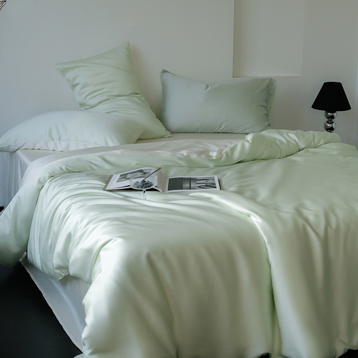 91家纺网 家纺一手货源 找家纺 （总）简纯主义 2025新款60s兰精天丝纯色四件套