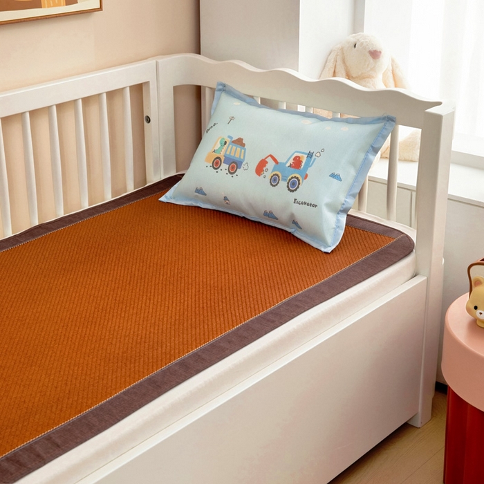 91家纺网 家纺一手货源 找家纺 梵赫 2025新款夏季冰丝枕套（不含芯） 凉席-小恐龙车队