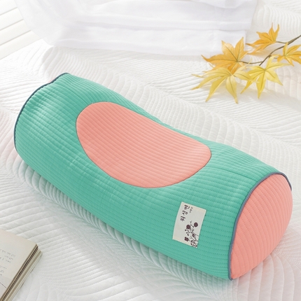 温蔓2025新款TW韩式凹造型枕 豆绿