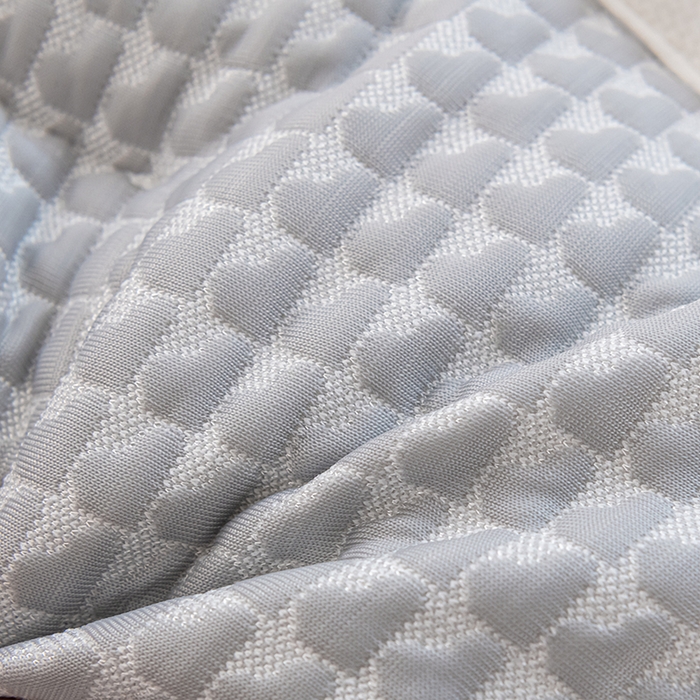 91家纺网 家纺一手货源 找家纺 大熊枕芯 2025新款安颈1号冰豆豆枕芯 安颈1号-灰