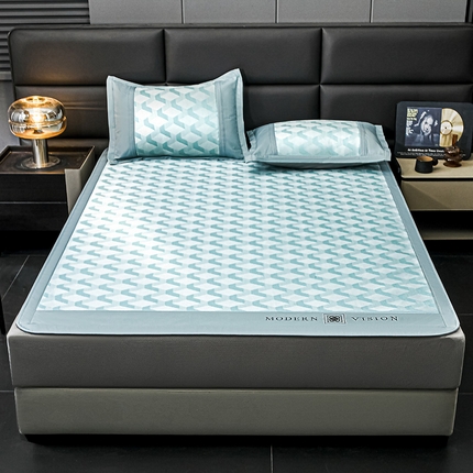 91家纺网 家纺一手货源 找家纺 （总）全季家居 2025新款5A抗菌3D立体冰柔凉感冰丝席