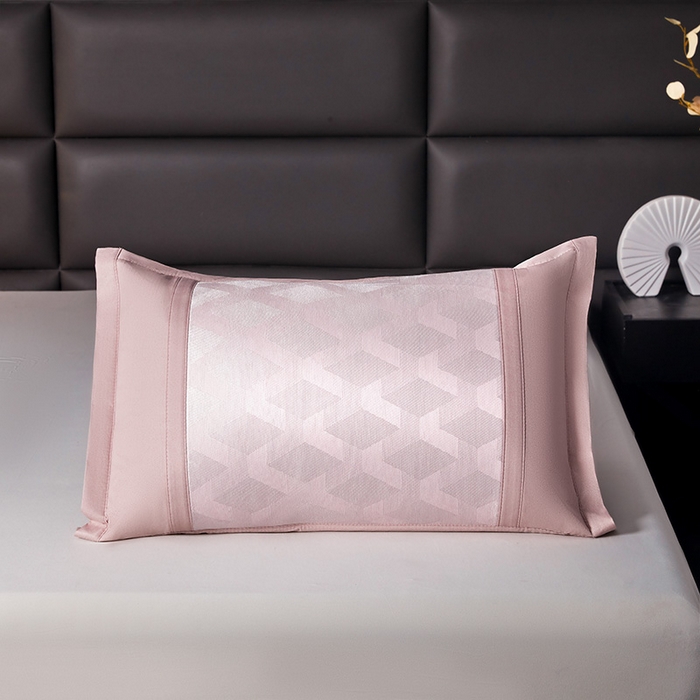 91家纺网 家纺一手货源 找家纺 全季家居 2025新款5A抗菌3D立体冰柔凉感冰丝席 格调-淡粉 床席款