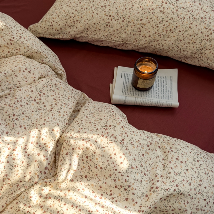 91家纺网 家纺一手货源 找家纺 塔塔家居  2025新款全棉纯棉双层纱被套单品单被套被套单件 满天星