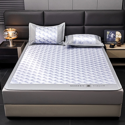 91家纺网 家纺一手货源 找家纺 （总）全季家居 2025新款5A抗菌3D立体冰柔凉感冰丝席