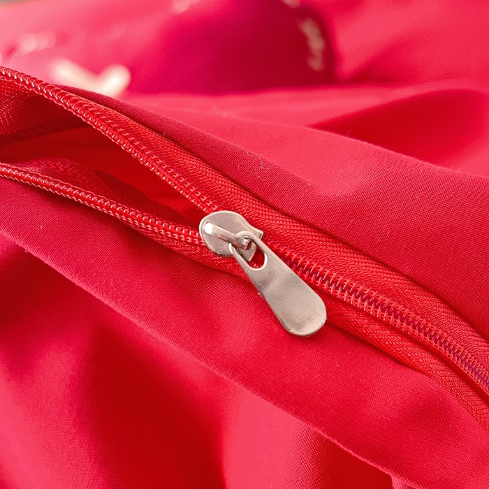 91家纺网 家纺一手货源 找家纺 2025新款100支150克双面长绒棉婚庆绣花四件套 龙腾凤跃