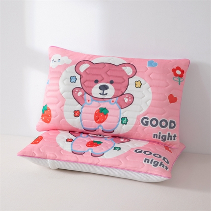 91家纺网 家纺一手货源 找家纺 （总）大熊枕芯 2025新款卡通儿童枕芯决明子枕