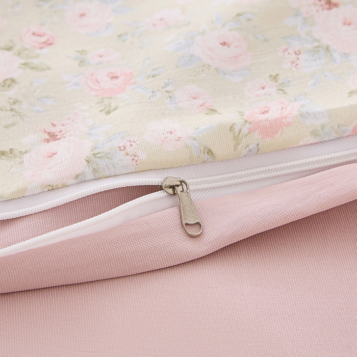 91家纺网 家纺一手货源 找家纺 蕾诺家纺 2025新款直播新款A类有氧提花云纱棉圆角吊边工艺四件套学生三件套 晚安生活