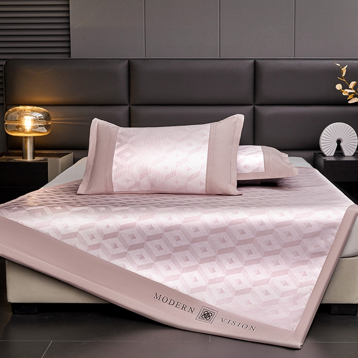 91家纺网 家纺一手货源 找家纺 （总）全季家居 2025新款5A抗菌3D立体冰柔凉感冰丝席