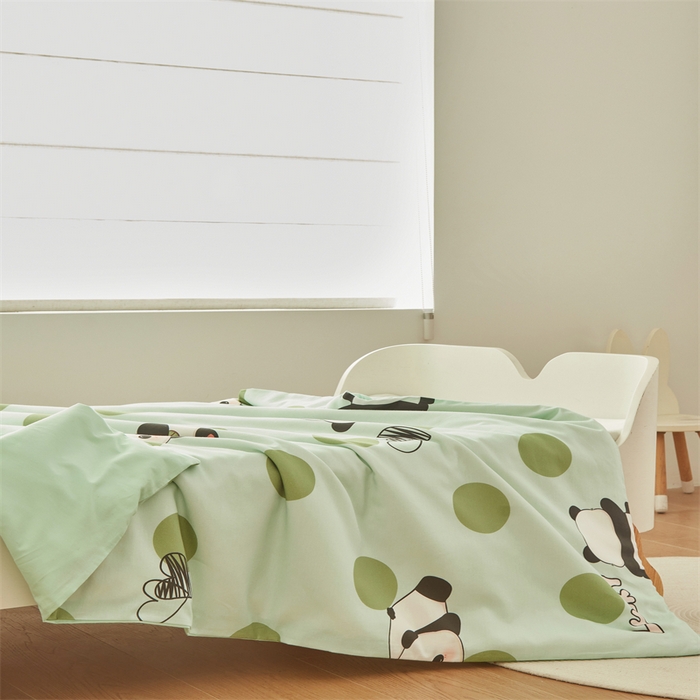 91家纺网 家纺一手货源 找家纺 （总）艾佳宝贝 2025A类儿童全棉多功能单被套可拆式夏被四季被子