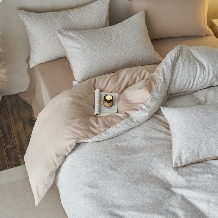 91家纺网 家纺一手货源 找家纺 千朵森 2025新款高品质ins风A类全棉纯棉双层纱四件套（泽塔斯） 泽塔斯-春日