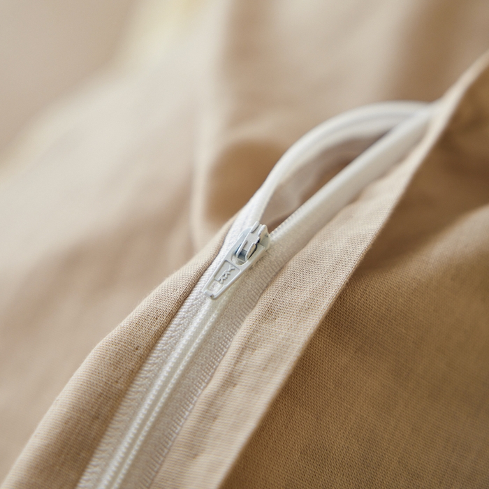 91家纺网 家纺一手货源 找家纺 千朵森 2025新款高品质ins风A类全棉纯棉双层纱四件套（泽塔斯） 泽塔斯-夕颜