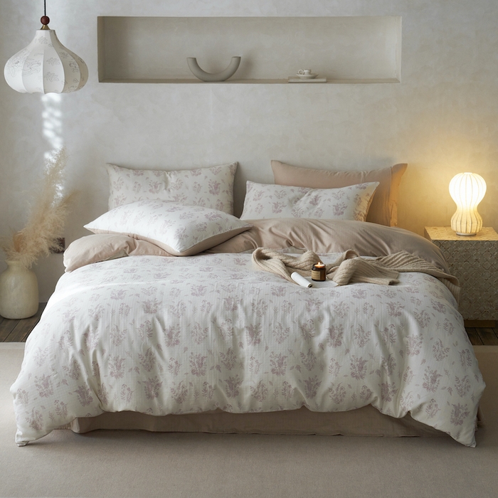 千朵森 2025新款高品质ins风A类全棉纯棉双层纱四件套（泽塔斯） 泽塔斯-洛川