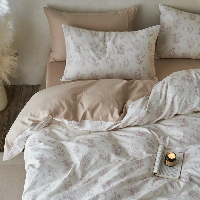 91家纺网 家纺一手货源 找家纺 千朵森 2025新款高品质ins风A类全棉纯棉双层纱四件套（泽塔斯） 泽塔斯-洛川