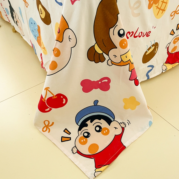 91家纺网 家纺一手货源 找家纺 罗亿家纺 2025新款110g高克重云朵棉直播热款毛巾绣四件套(场景二）提供买家秀 小新的爱情