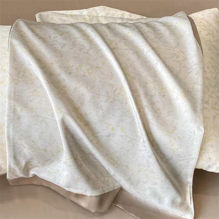 91家纺网 家纺一手货源 找家纺 本制 2025新款水洗真丝印花夏被夏凉被空调被 空山雪+烟灰