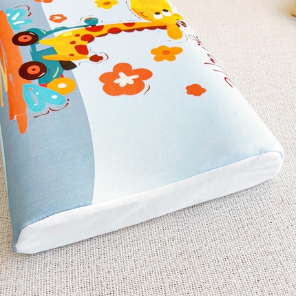 91家纺网 家纺一手货源 找家纺 （总）梵赫 2025新款全棉A类儿童针织棉记忆枕（可拆卸）