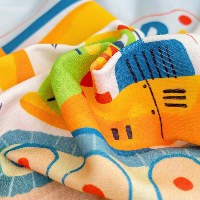 91家纺网 家纺一手货源 找家纺 梵赫 2025新款全棉A类儿童针织棉记忆枕（可拆卸） 挖掘机恐龙 单枕套