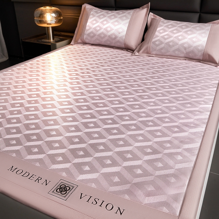 91家纺网 家纺一手货源 找家纺 （总）全季家居 2025新款5A抗菌3D立体冰柔凉感冰丝席