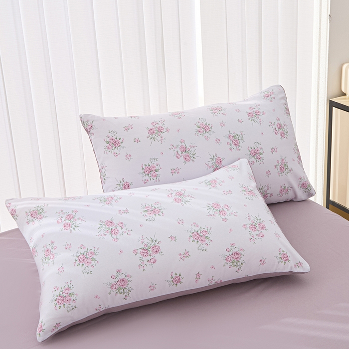 91家纺网 家纺一手货源 找家纺 蕾诺家纺 2025新款直播新款A类有氧提花云纱棉圆角吊边工艺四件套学生三件套 西塘