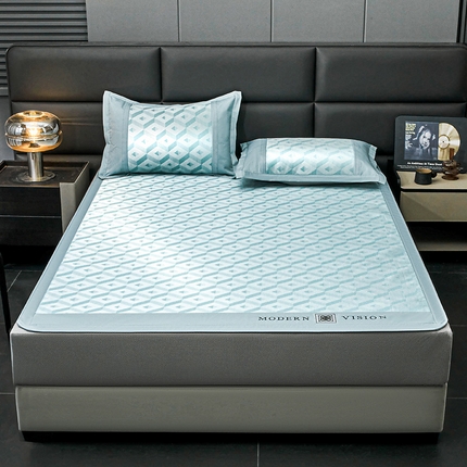 91家纺网 家纺一手货源 找家纺 （总）全季家居 2025新款5A抗菌3D立体冰柔凉感冰丝席